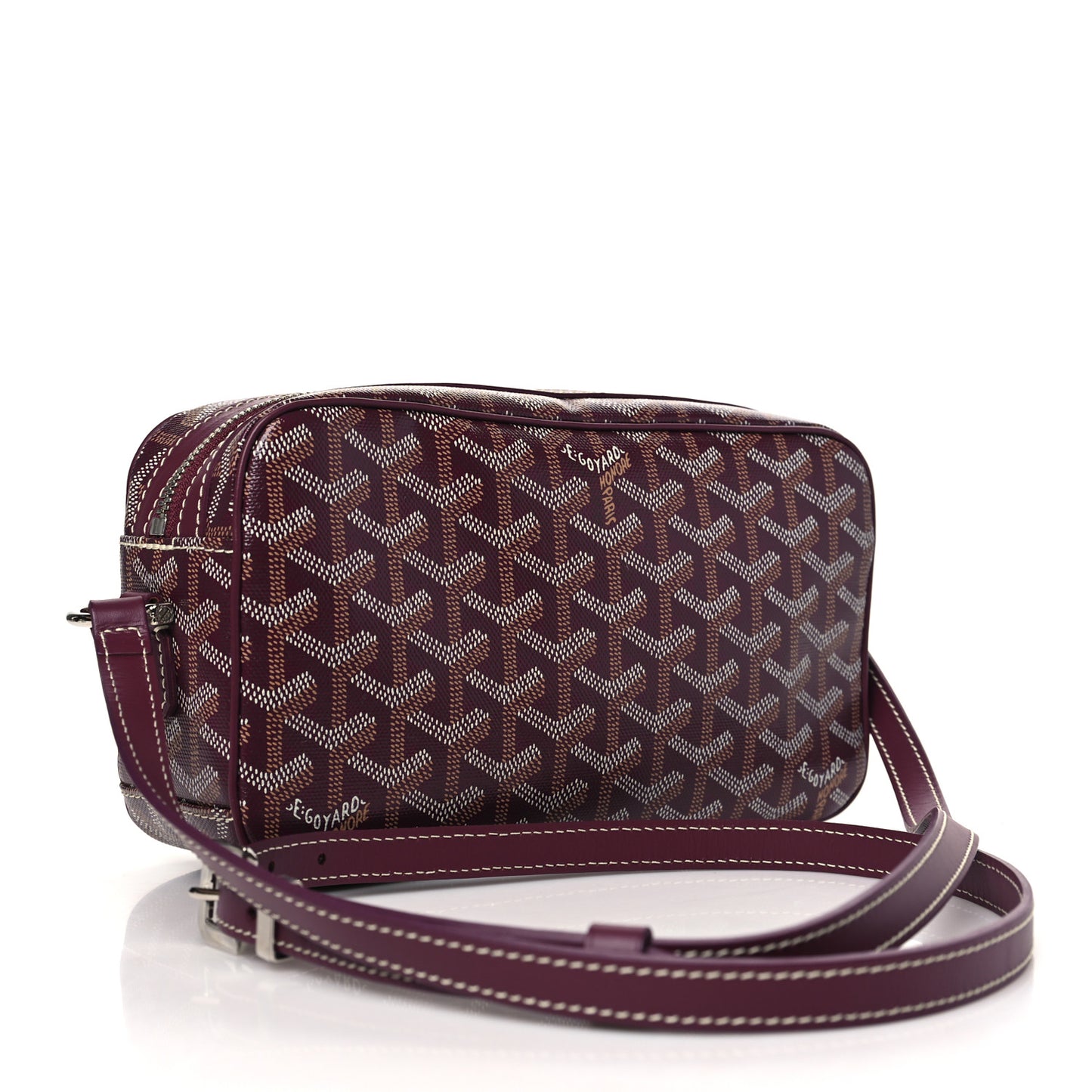Goyardine Sac Cap Vert Burgundy