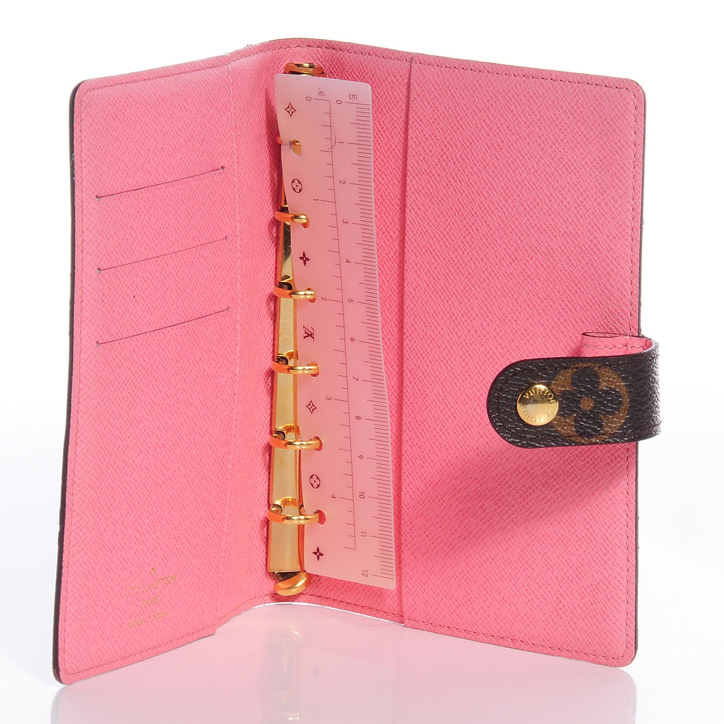 Monogram Illustre Small Ring Agenda Rose