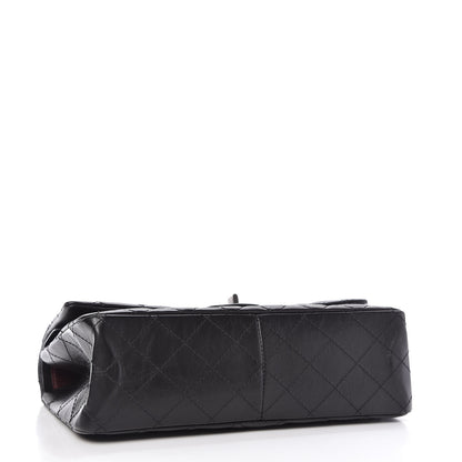 Chanel Aged Calfskin Quilted 2.55 Reissue 226 Flap Black 4 of 11