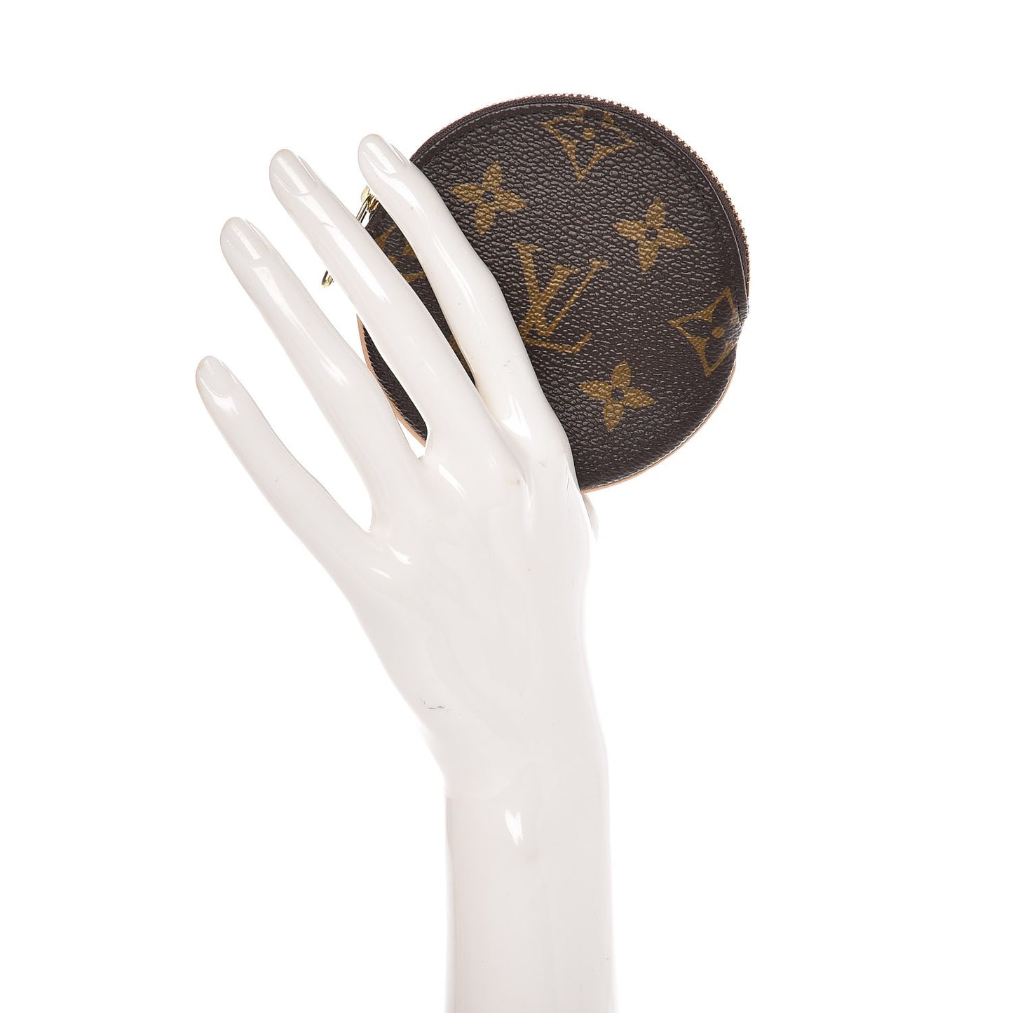 Monogram Round Coin Purse