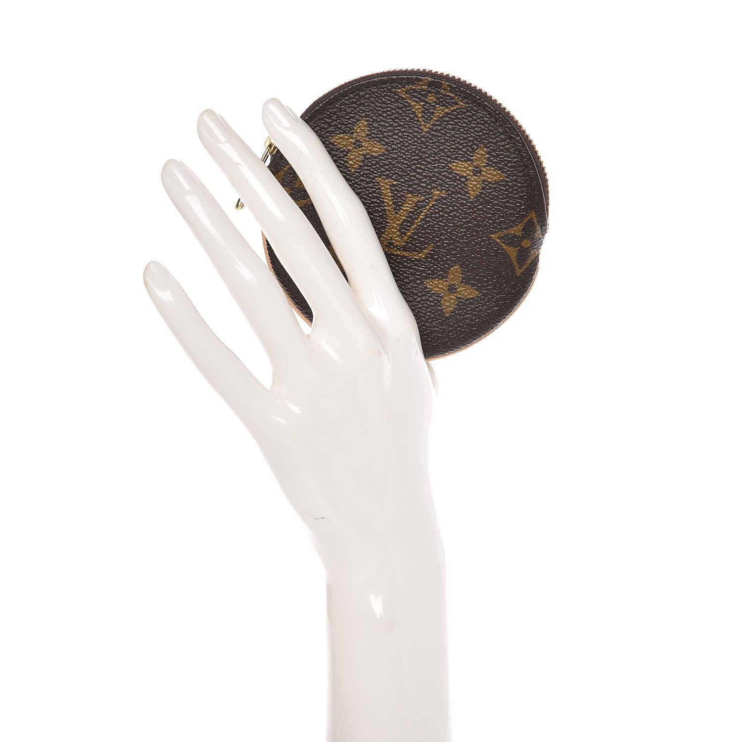 Louis Vuitton Monogram Round Coin Purse 2 of 7