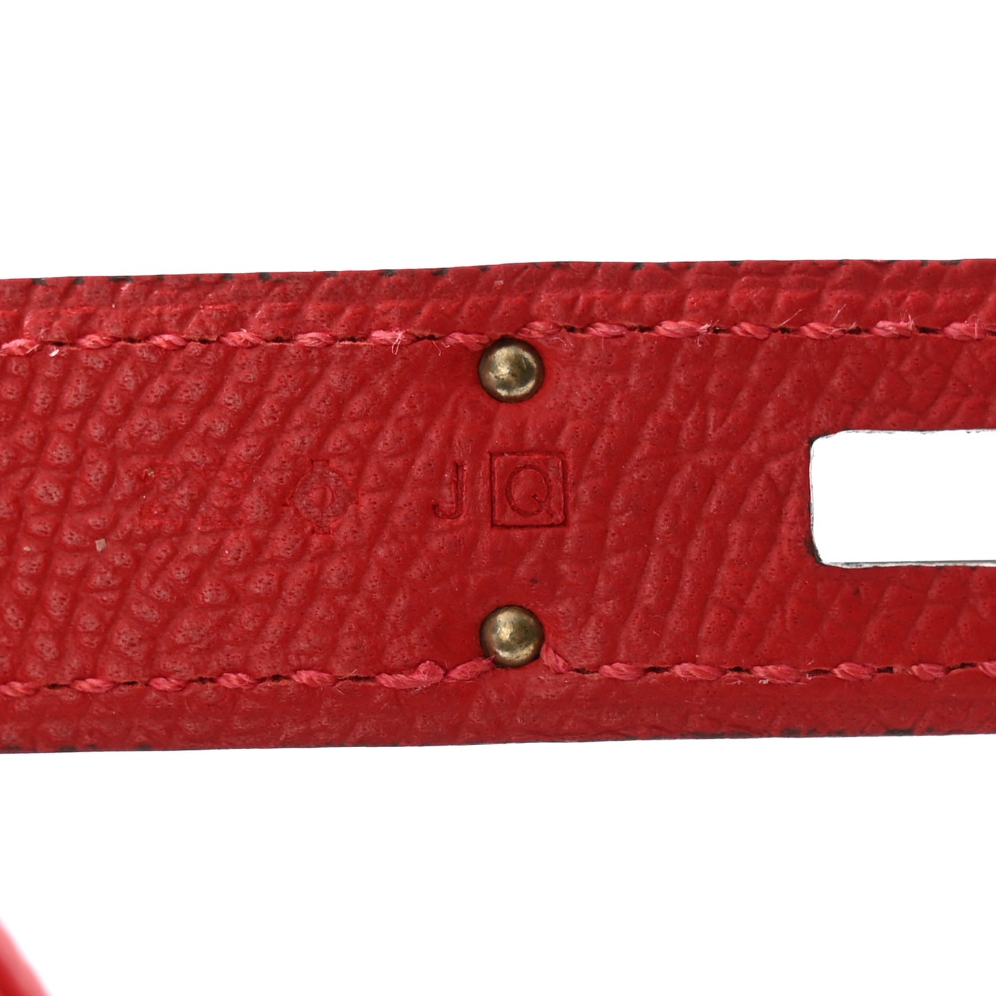 Epsom Birkin 35 Rouge Casaque