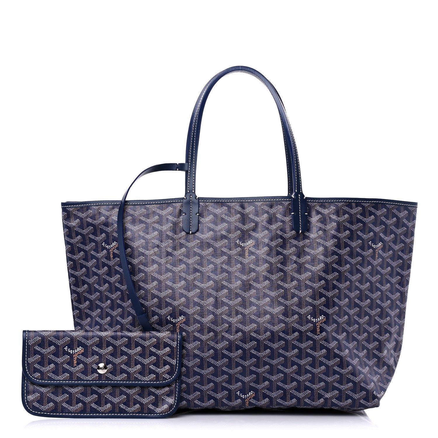 Goyard Goyardine Saint Louis PM Navy 1 of 12