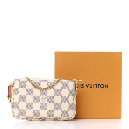 Louis Vuitton Damier Azur Mini Pochette Accessories 11 of 11