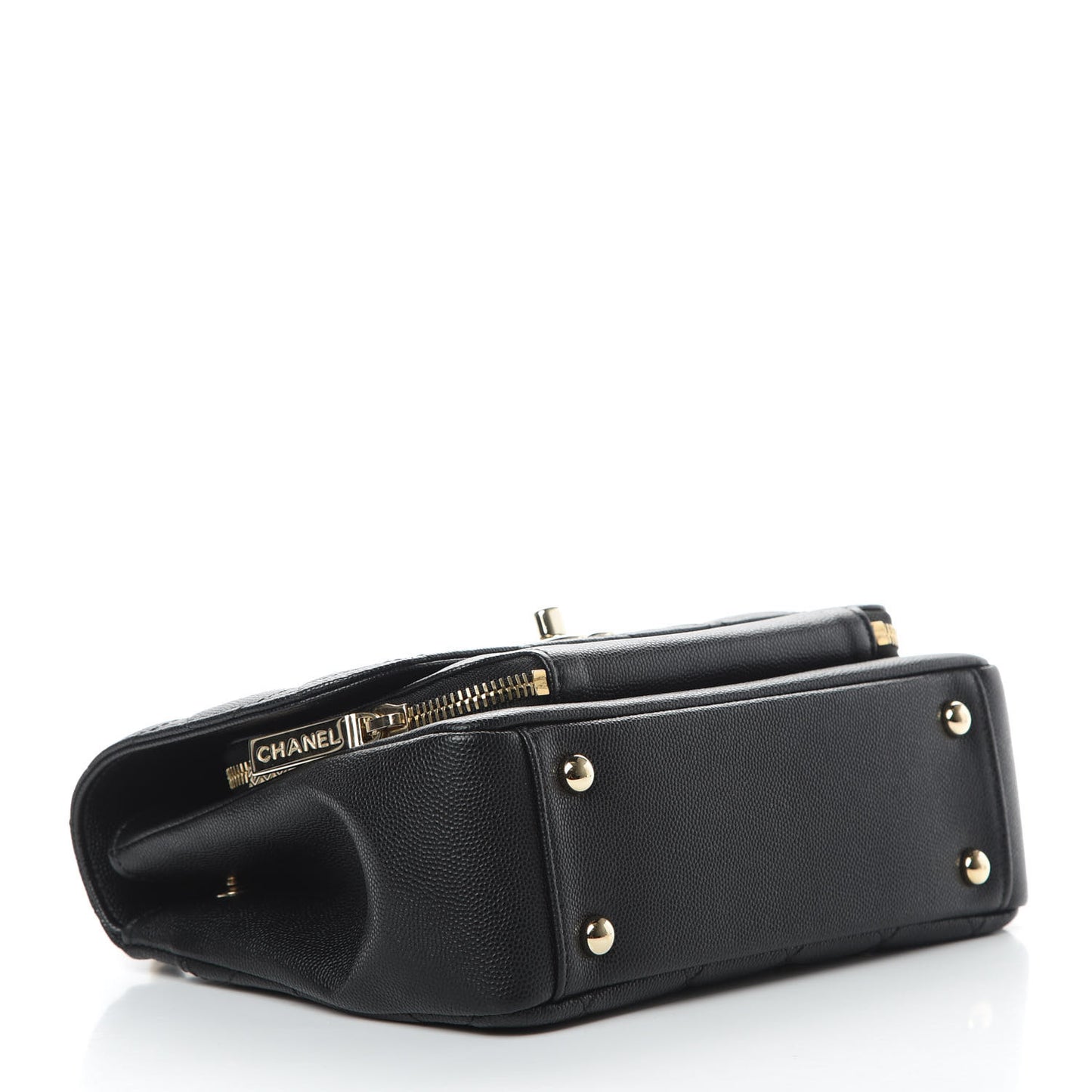 Caviar Quilted Medium Business Affinity Flap Black