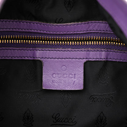 Gucci Calfskin Large New Jackie Hobo Purple 6 of 10