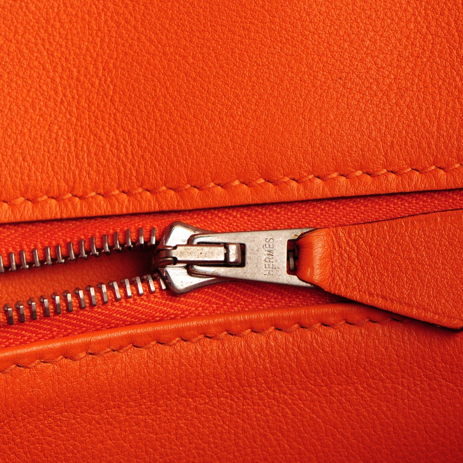 Hermes Veau Swift Birkin 35 Orange 16 of 25