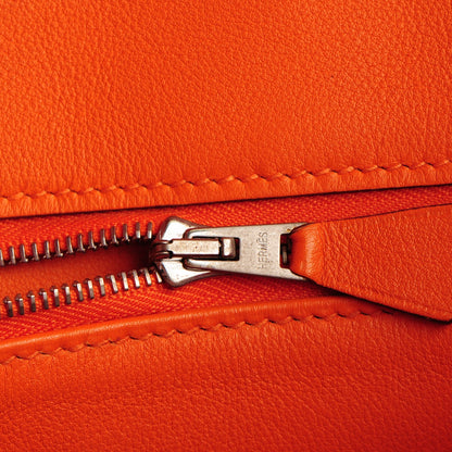 Hermes Veau Swift Birkin 35 Orange 16 of 25
