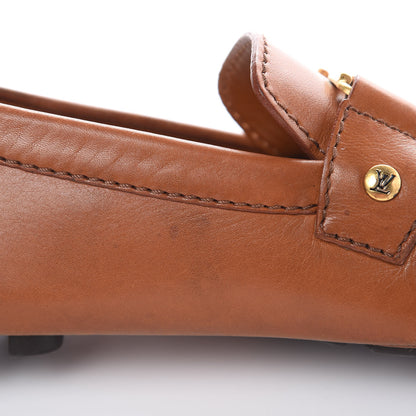Louis Vuitton Calfskin Monte Carlo Moccasin Loafers 7 Cognac 11 of 13