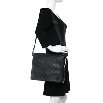 Louis Vuitton Monogram Eclipse District MM 2 of 12