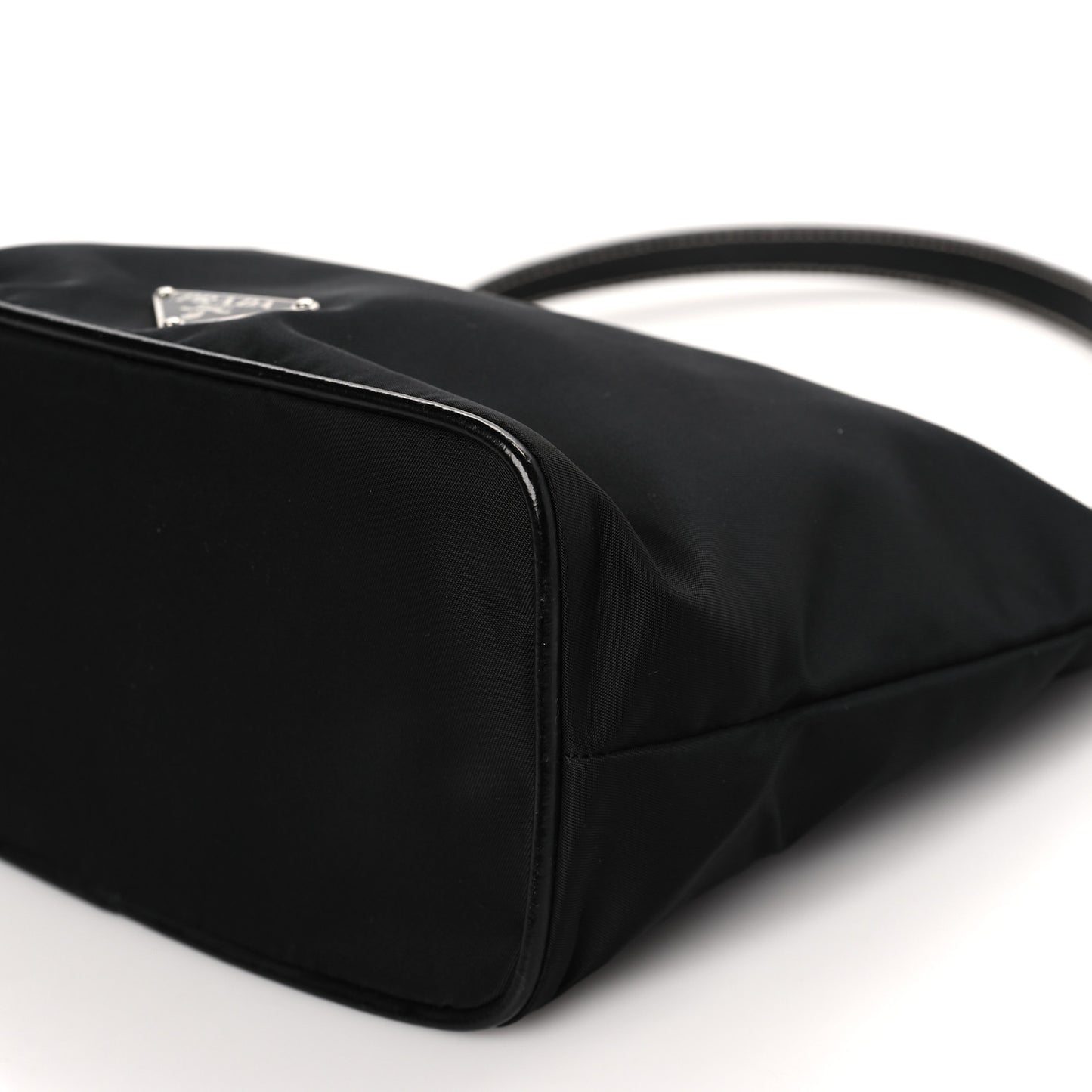 Tessuto Nylon Small Shoulder Bag Black