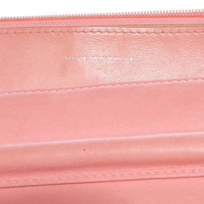 Chanel Caviar Timeless CC Wallet on Chain WOC Pink 6 of 8