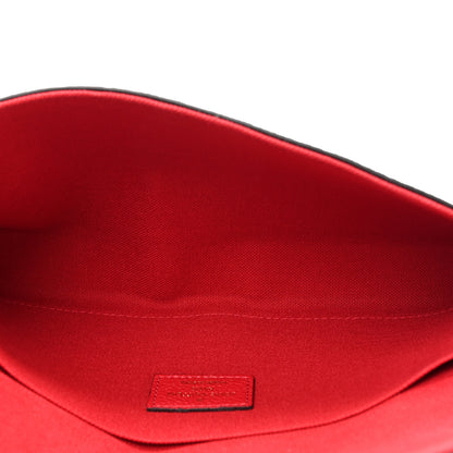 Louis Vuitton Empreinte Pochette Felicie Chain Wallet Scarlet 6 of 12
