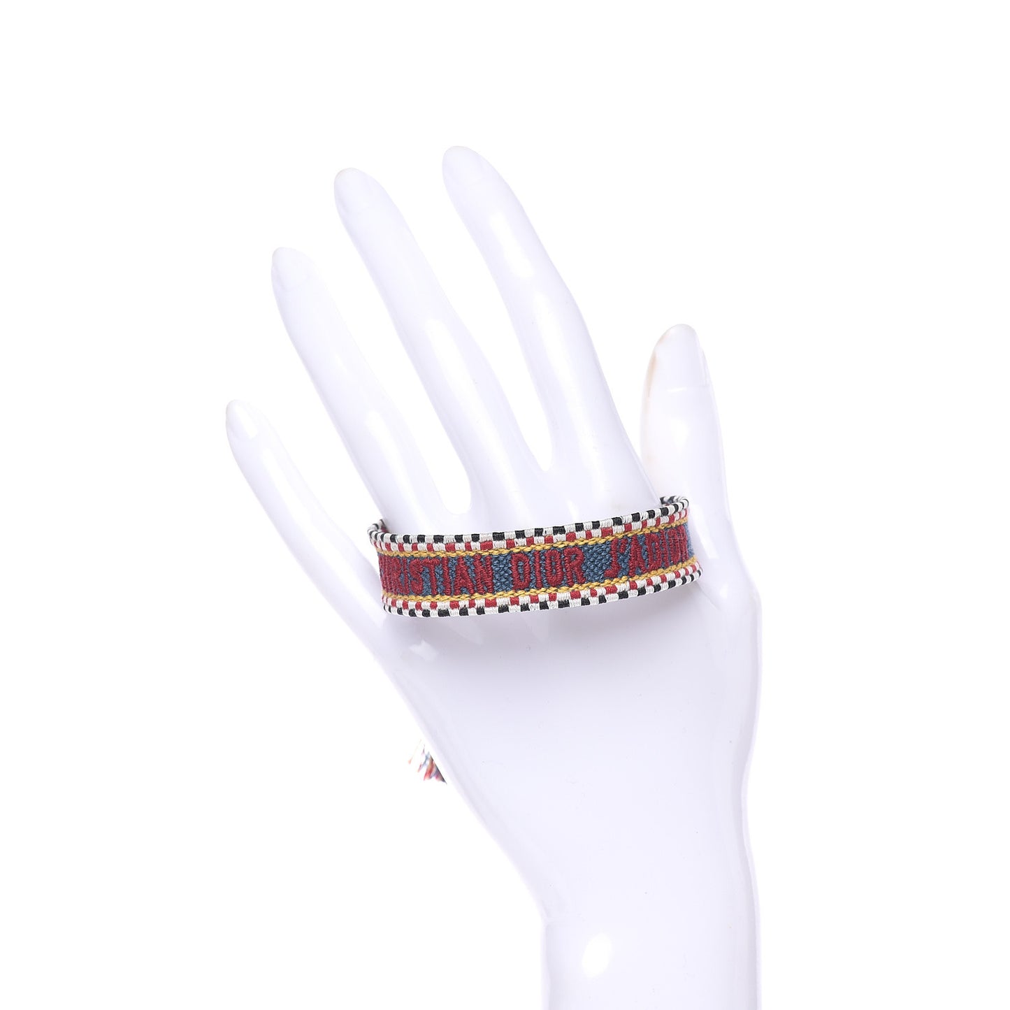 Woven Cotton J'Adior Friendship Bracelet Blue