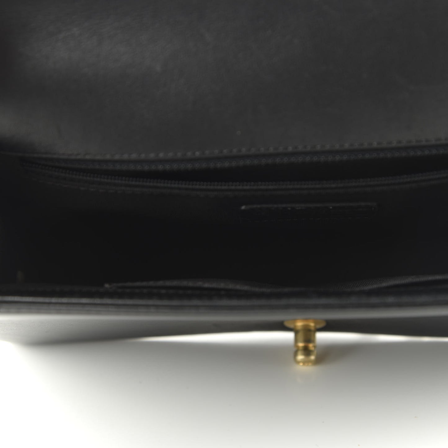 Lambskin Quilted New Medium Boy Flap Black