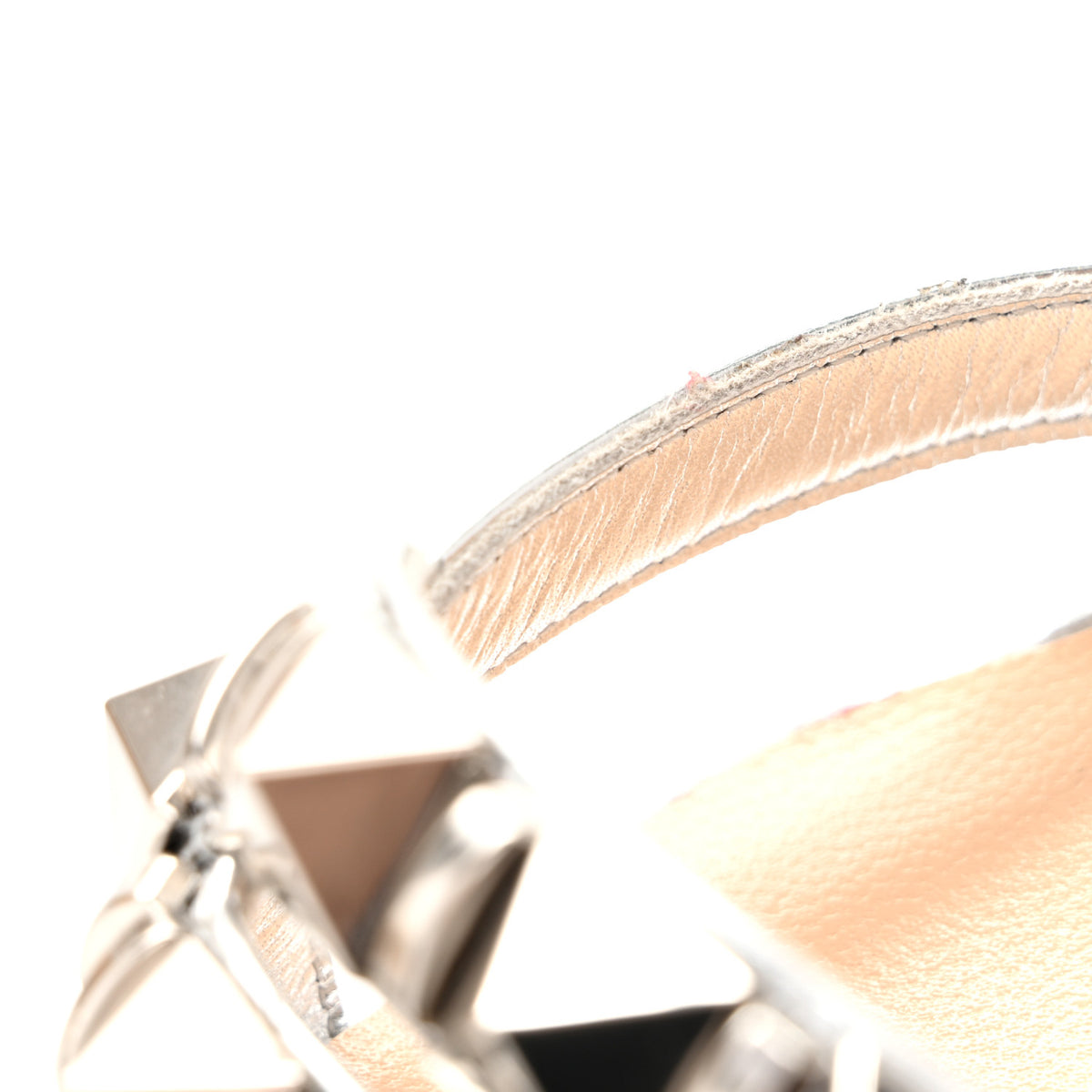 Specchio Studded Galerietta 100 Sandals 37 Silver