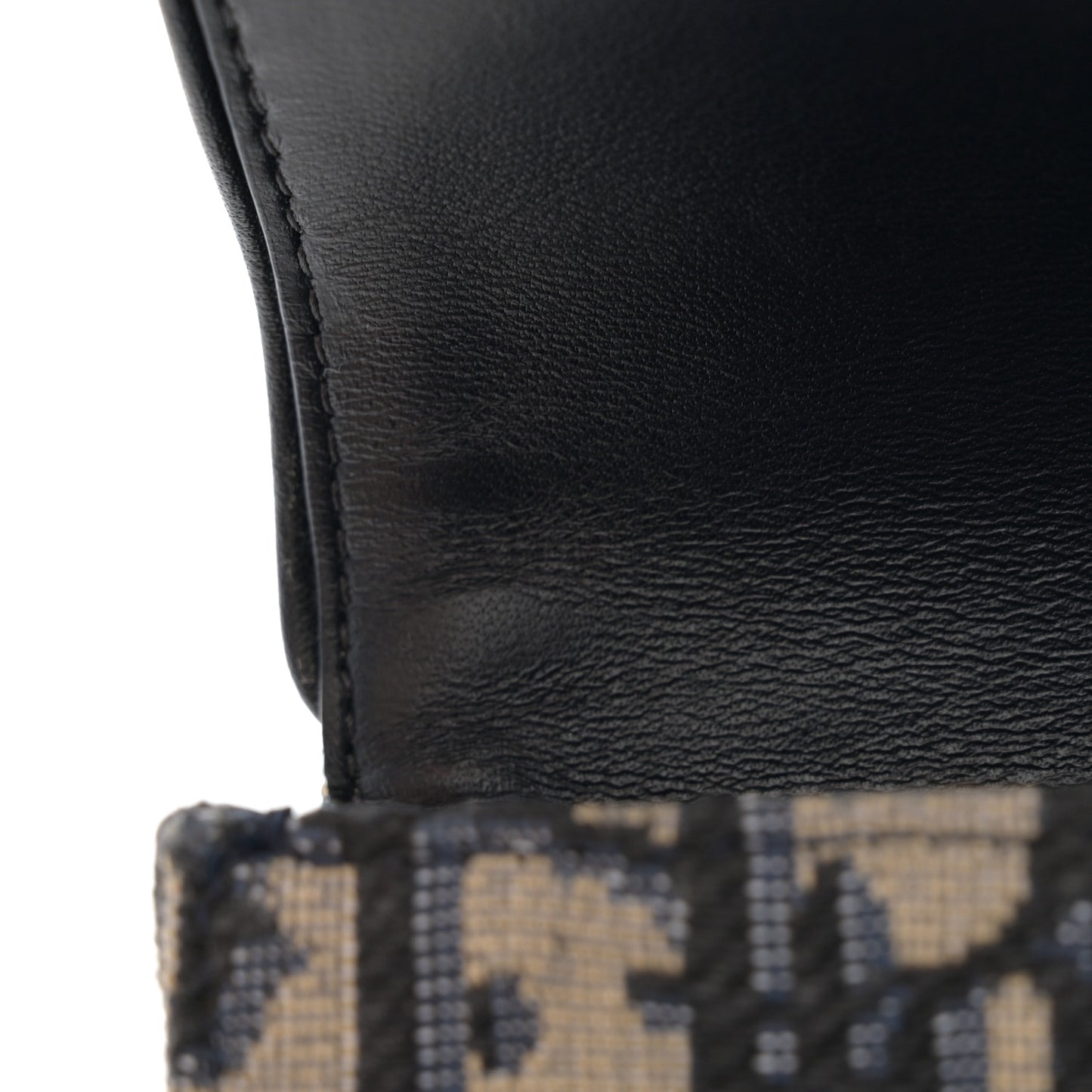 Oblique Saddle Belt Bag Blue