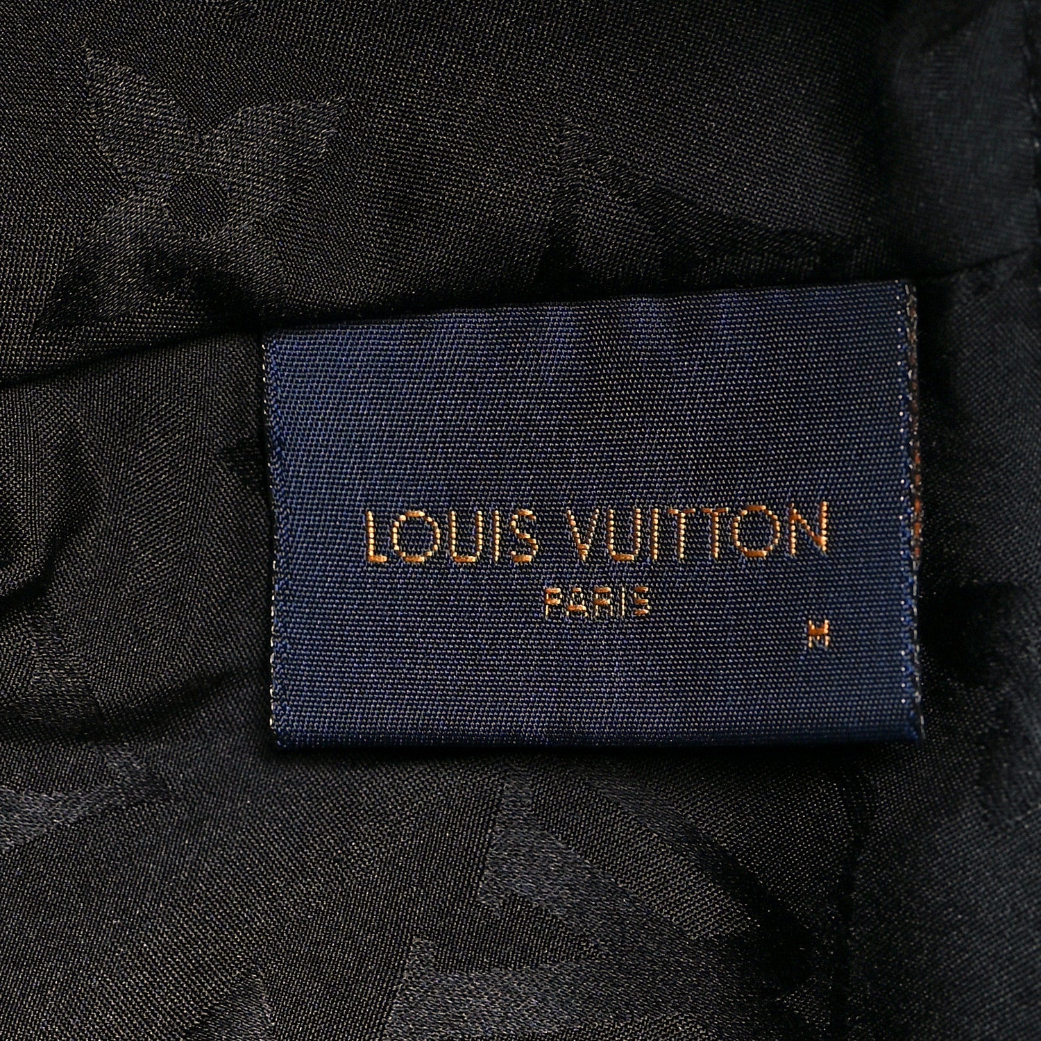Louis Vuitton Polyester Silk Monogram LV Get Ready Cap M Black 7 of 7
