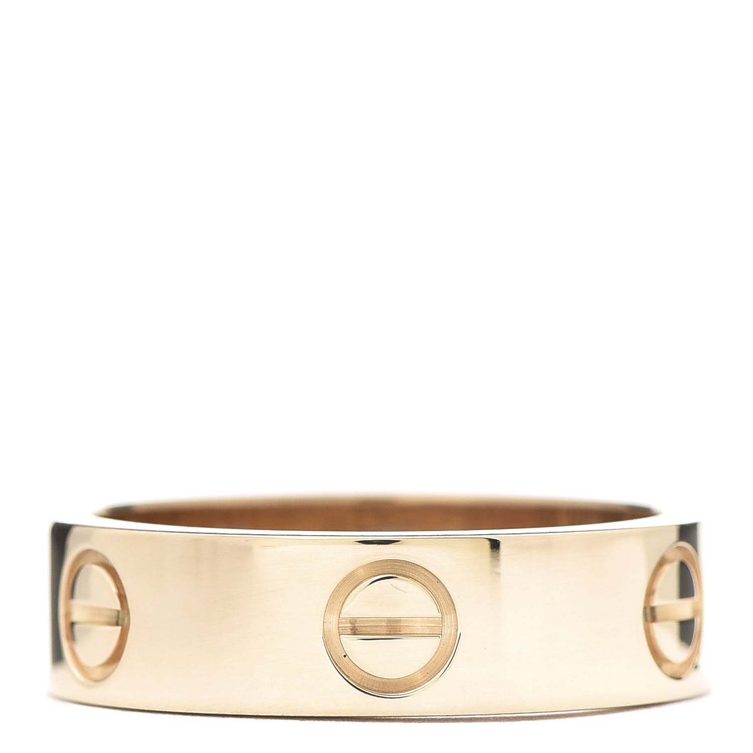 Cartier 18K Yellow Gold 5.5mm LOVE Ring 56 7.5 1 of 4