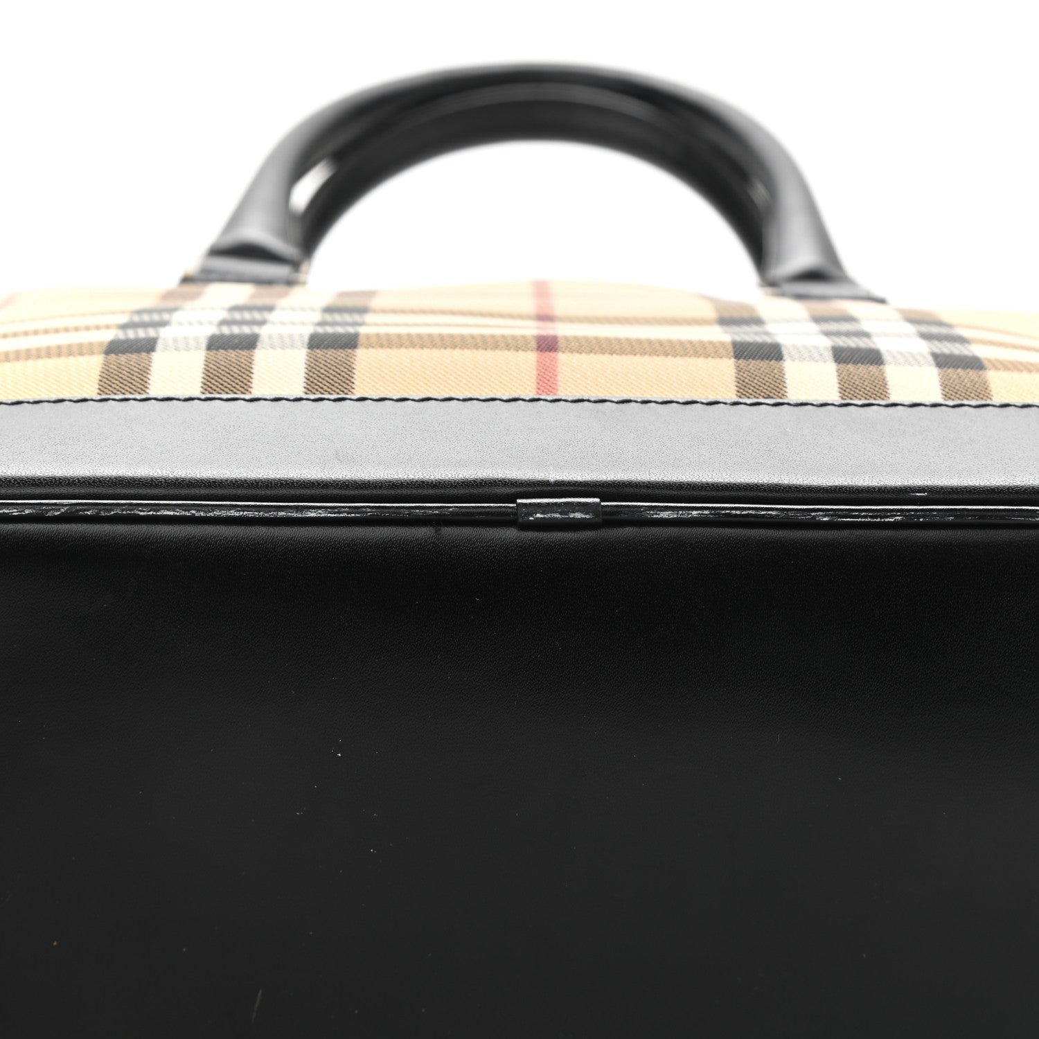 Burberry House Check Large Bowler Tote Black 17 of 17