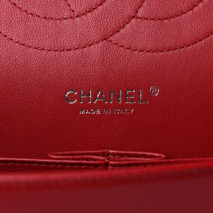 Chanel Caviar Quilted Jumbo Double Flap Red 6 of 10