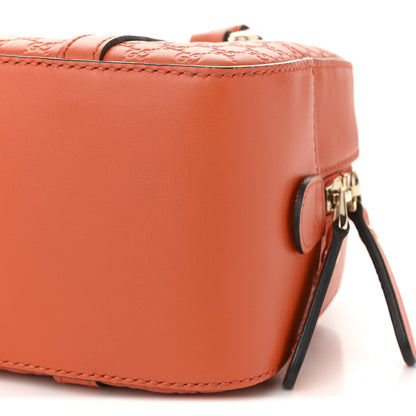 Gucci Soft Microguccissima Small Crossbody Bag Sun Orange 18 of 19
