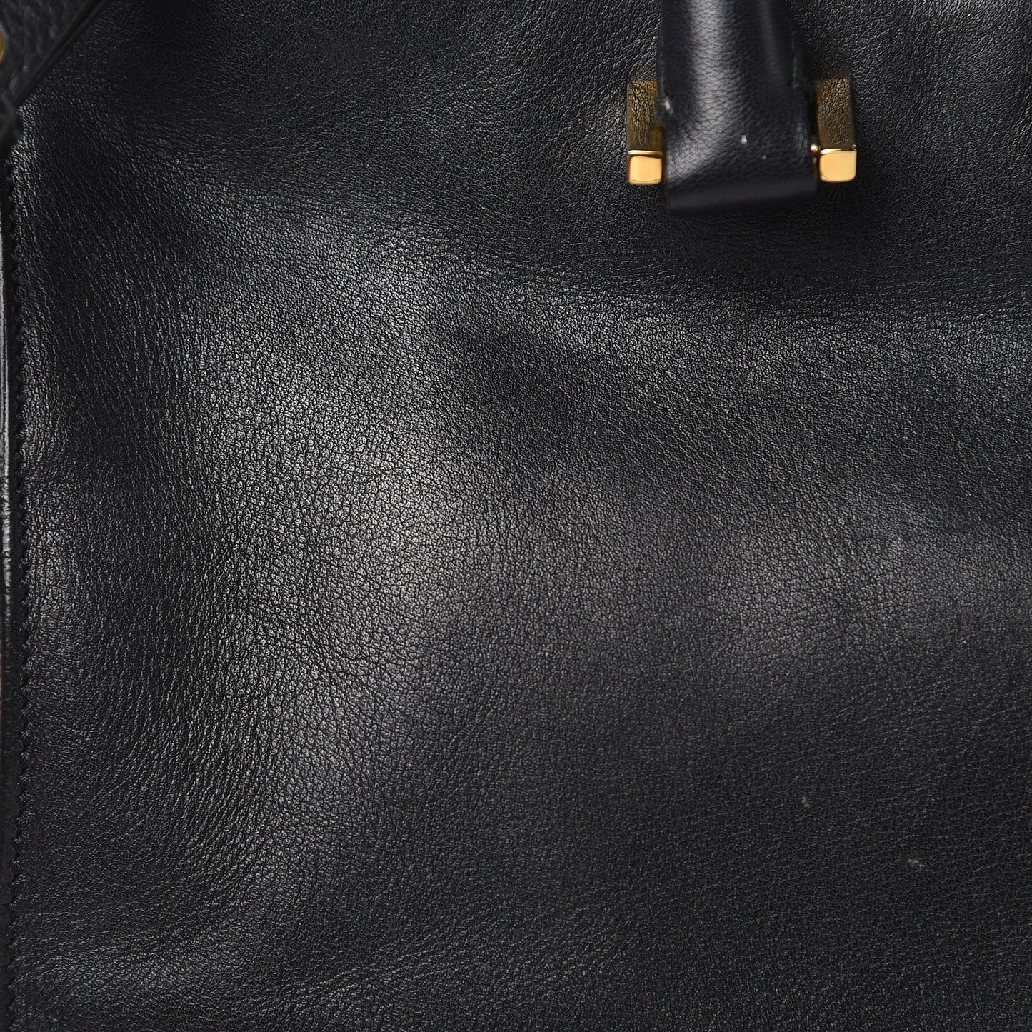 Calfskin Small Classic Y Cabas Black