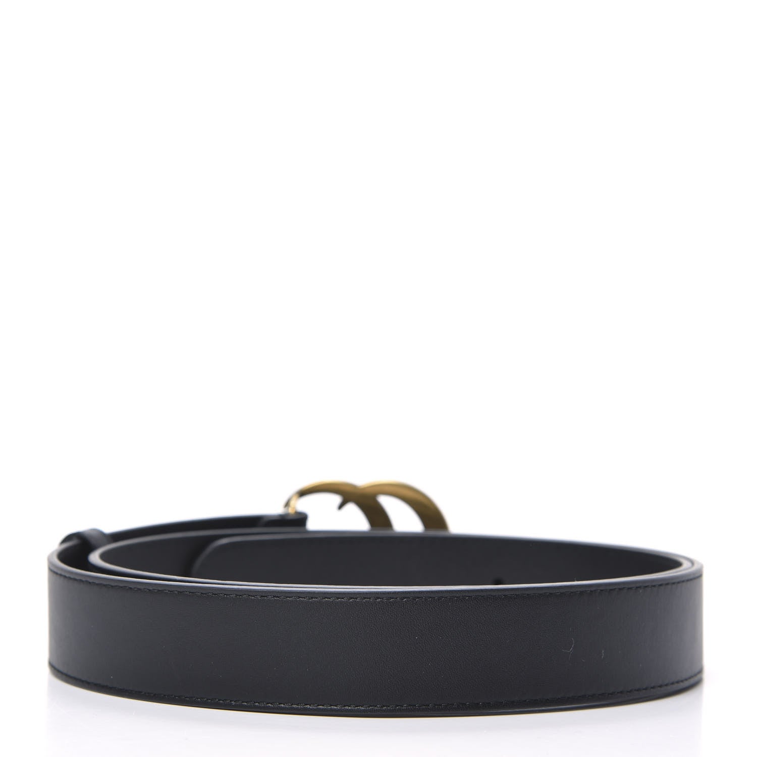 Gucci Calfskin Double G 30mm Belt 95 38 Black 2 of 4