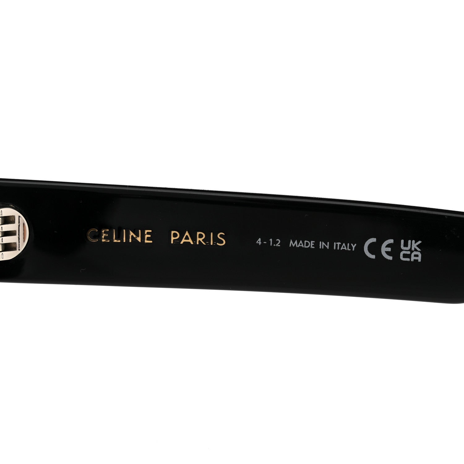 Celine Acetate Triomphe 01 Sunglasses CL 40194U Black 6 of 7