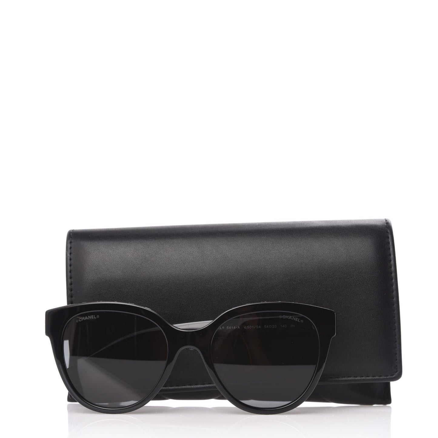 Acetate CC Butterfly Sunglasses 5414-A Black