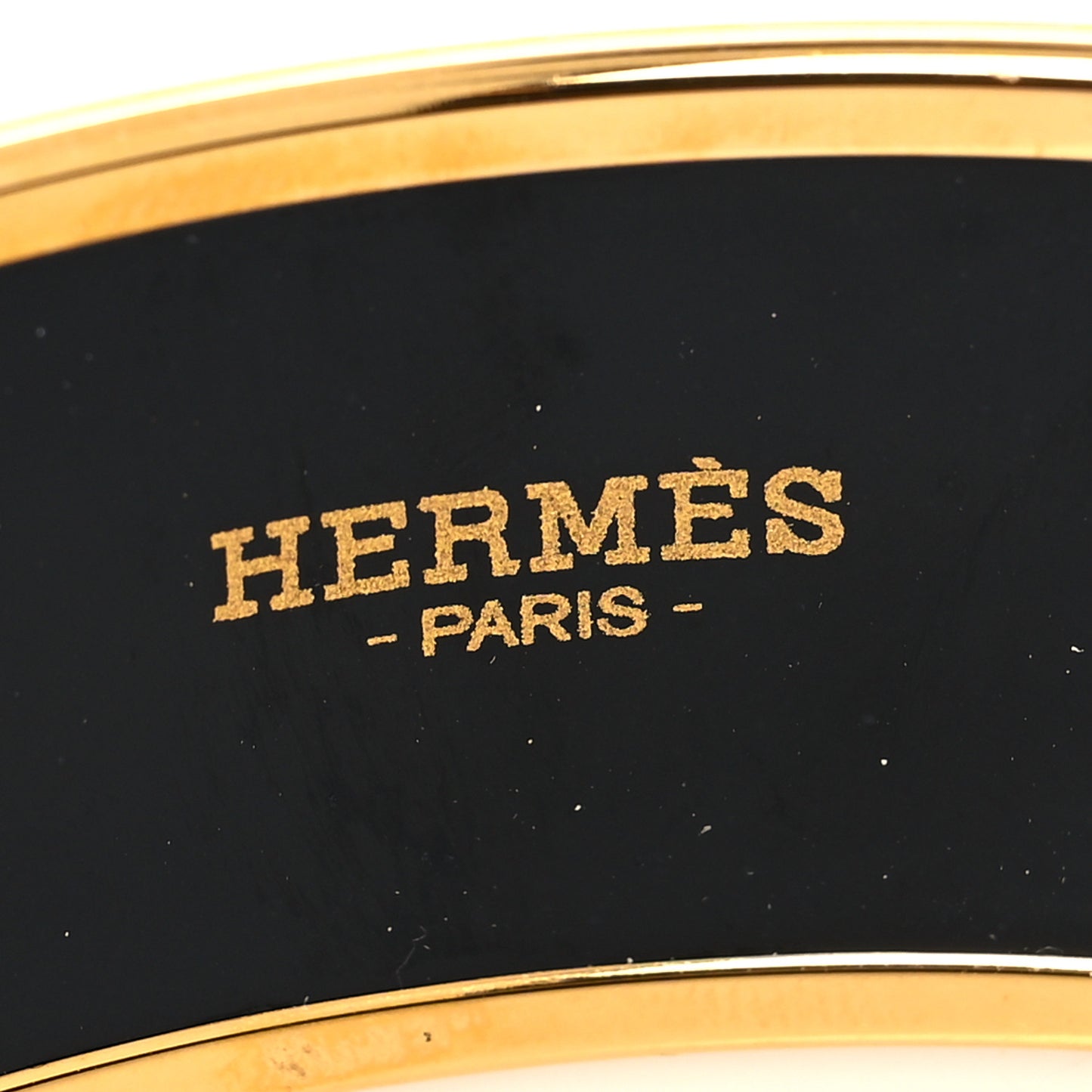 Enamel Printed Colliers de Chiens Wide Bracelet 65