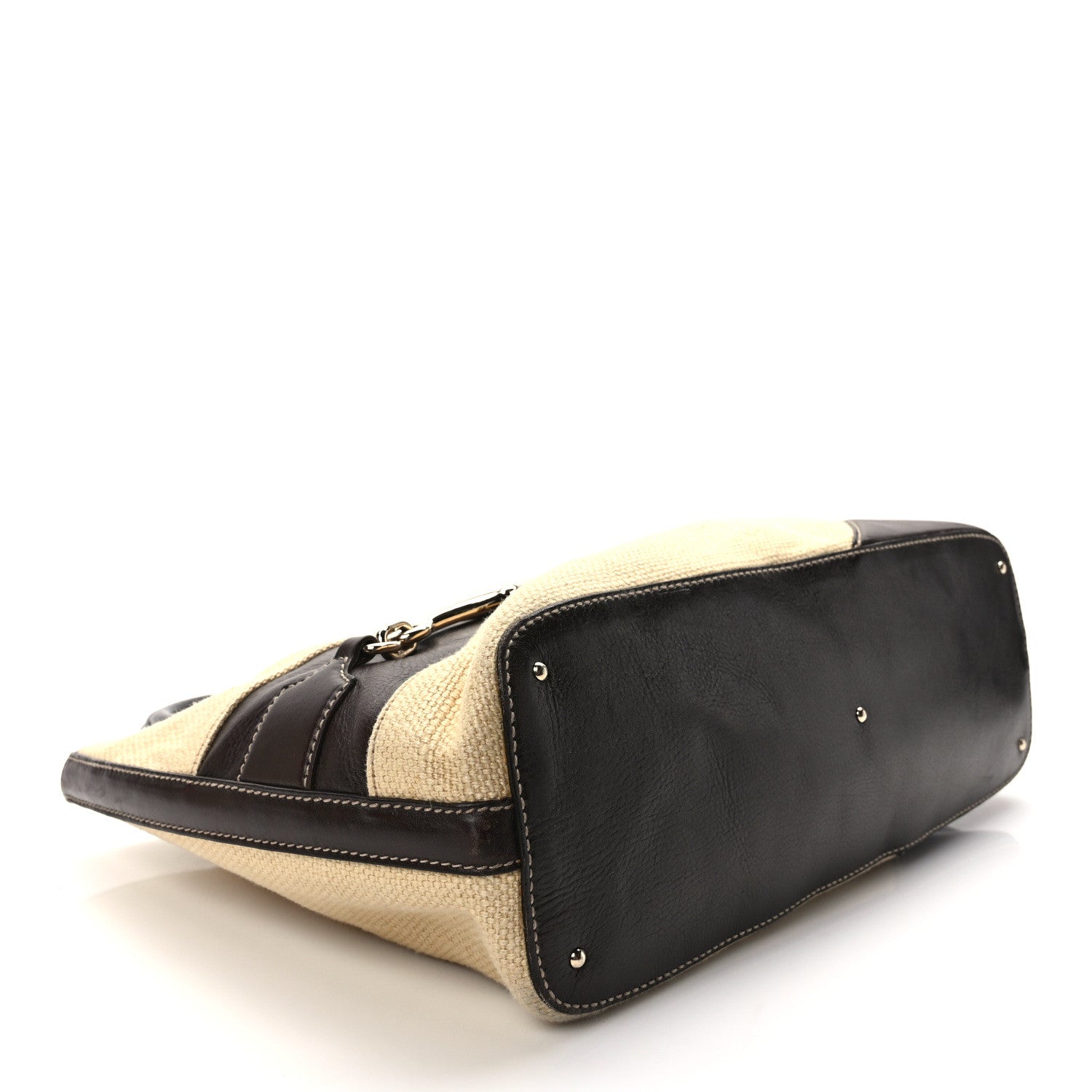 Gucci Canvas Medium Hasler Tote 4 of 11