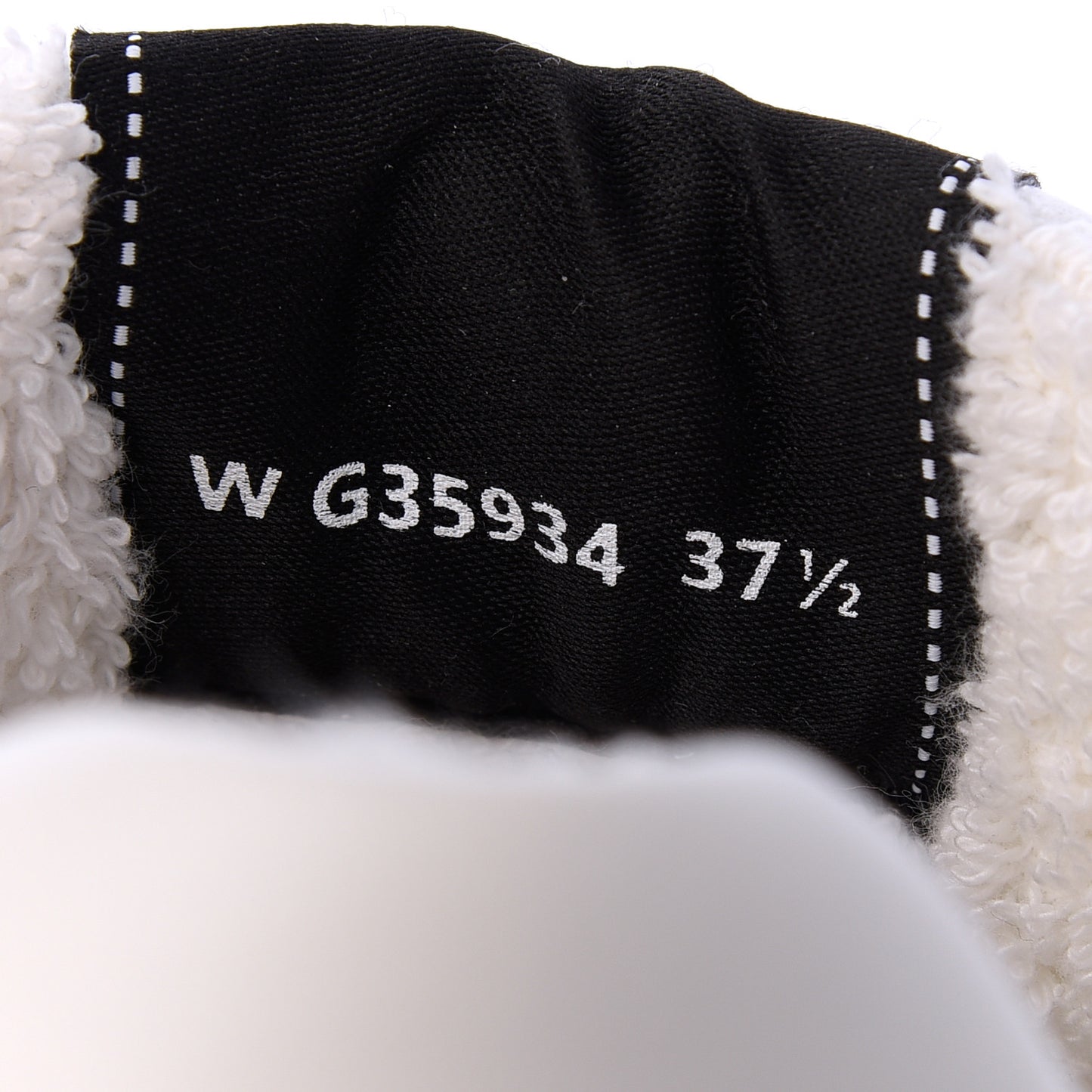 Calfskin Womens Logo Sneakers 37.5 White Pink