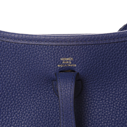 Hermes Taurillon Maurice Amazone Evelyne TPM Bleu Saphir Blue Indigo 9 of 11