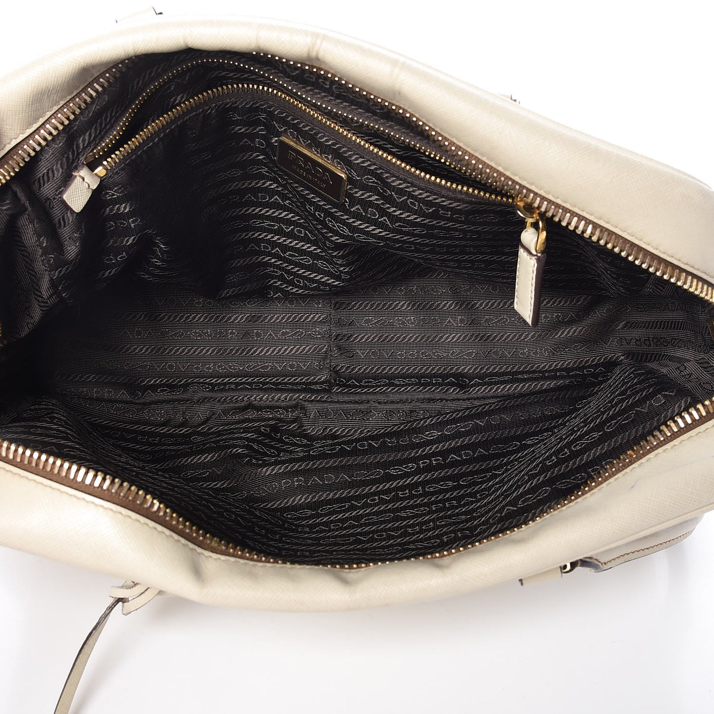 Saffiano Lux Tote Bowler Talco
