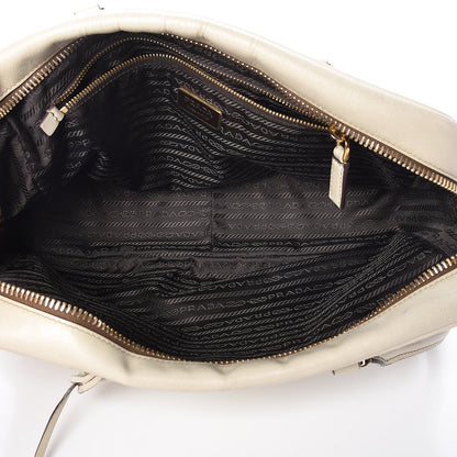 Prada Saffiano Lux Tote Bowler Talco 5 of 36