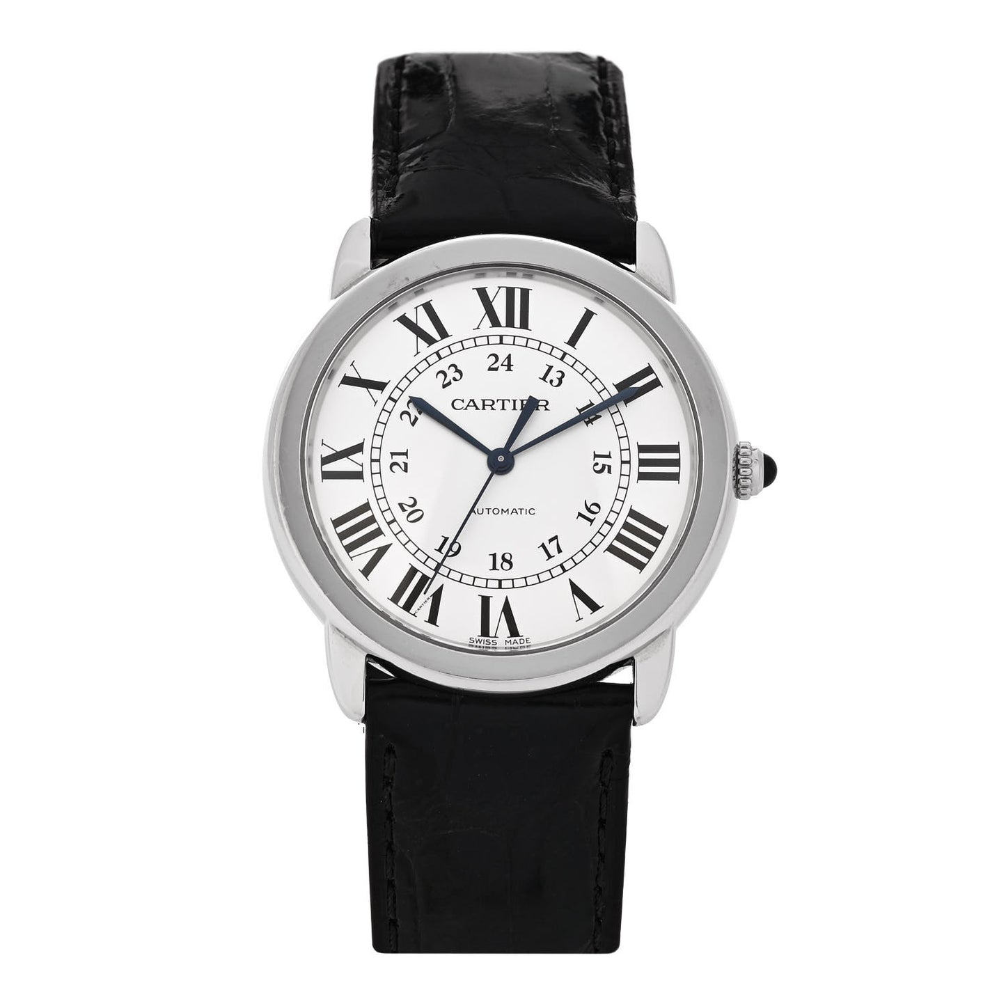 Stainless Steel Alligator 36mm Ronde Solo Automatic Watch