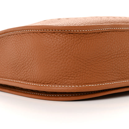 Hermes Taurillon Clemence Amazone Evelyne PM III Gold 9 of 11