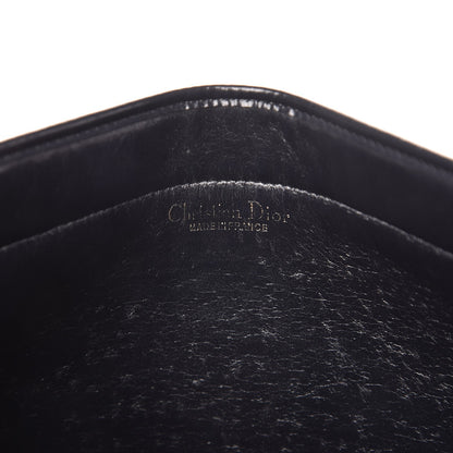Christian Dior Monogram Clutch Navy Blue 6 of 7