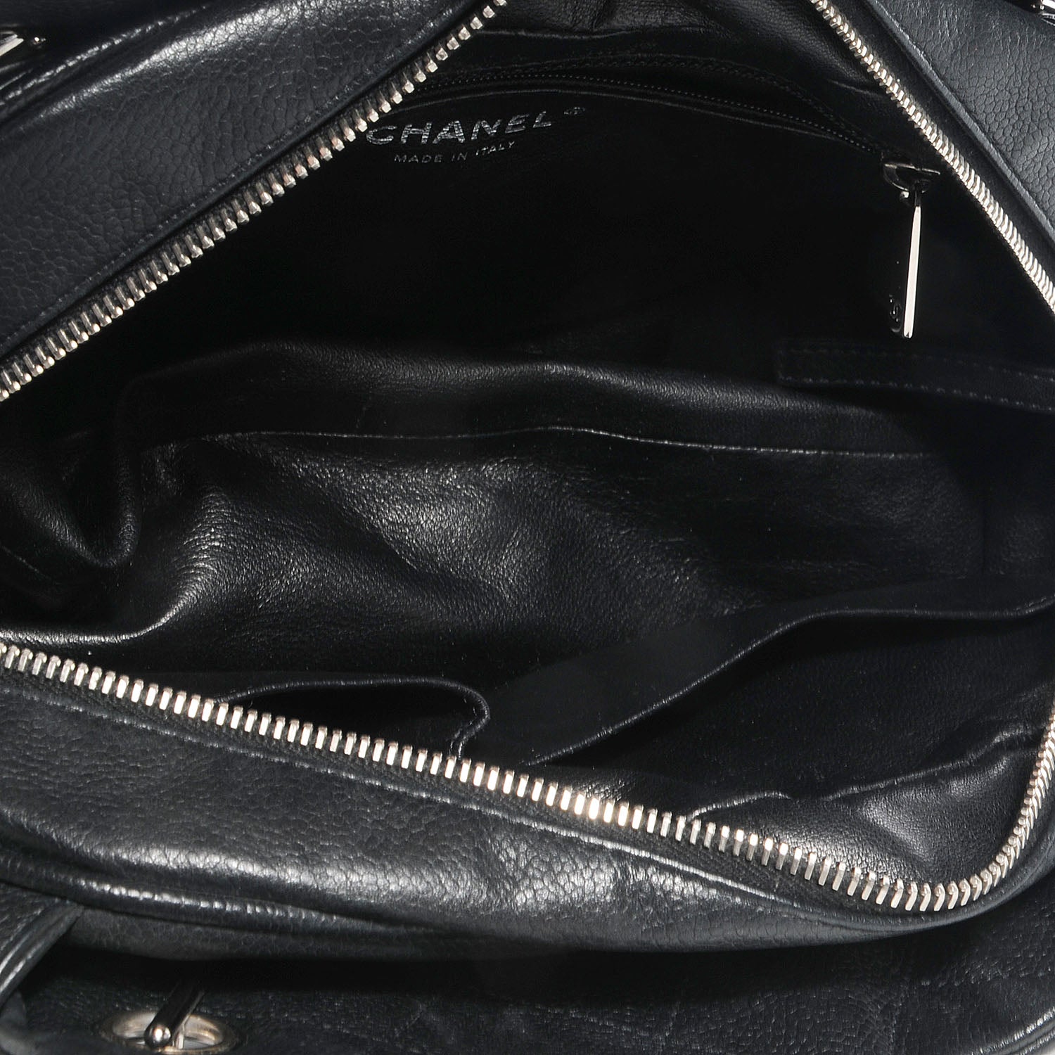 Chanel Caviar Quilted Timeless Tote Black 7 of 9