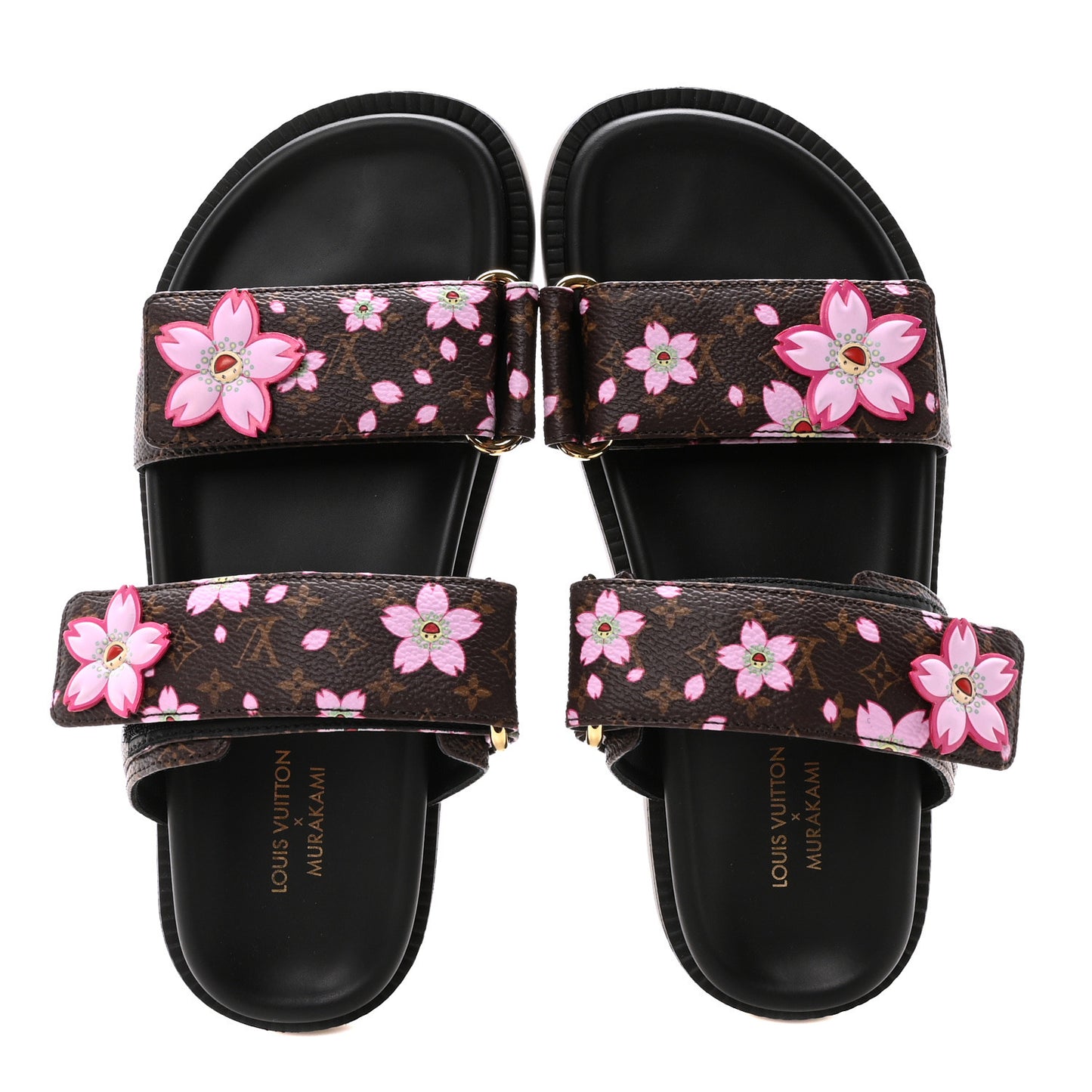 LV X TM Monogram LV Sunset Flat Comfort Mule 35 Sakura Brown
