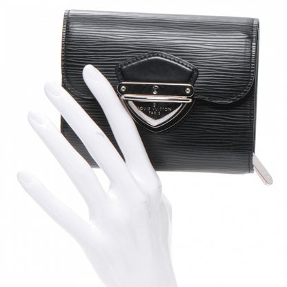 Louis Vuitton Epi Joey Wallet Black 2 of 8