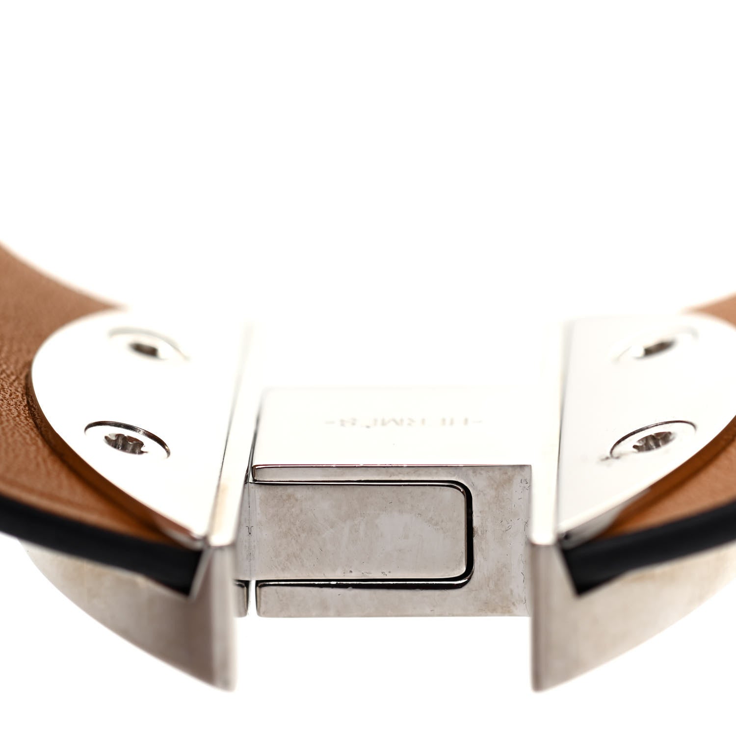 Hermes Evercolor 2002 Bracelet T3 Rouge H Ambre Vert Olive 7 of 7