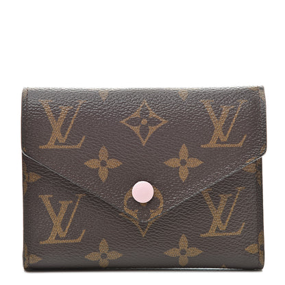 Louis Vuitton Monogram Victorine Wallet Rose Ballerine 1 of 9