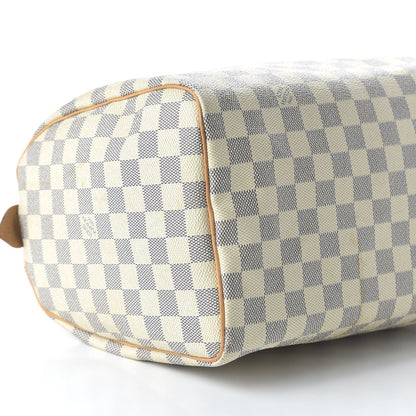 Louis Vuitton Damier Azur Speedy 30 6 of 10