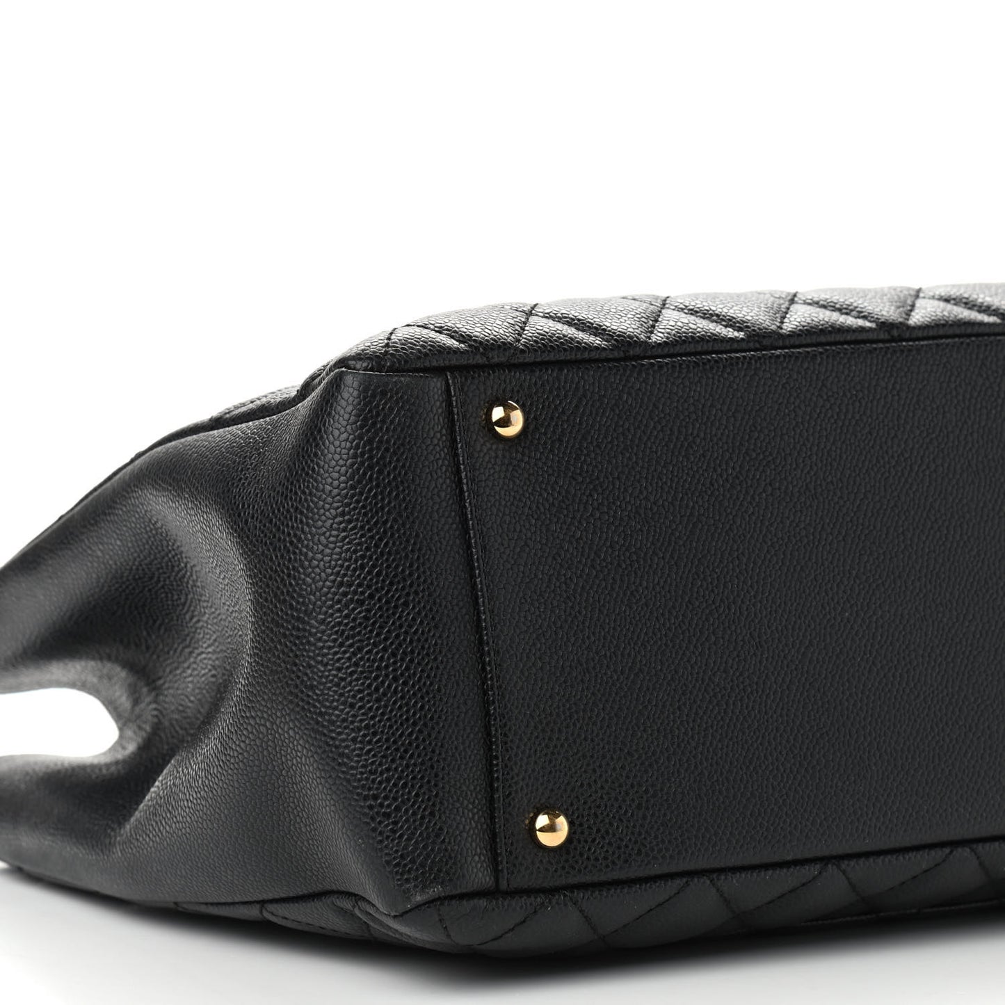 Caviar Quilted XL Grand Shopping Tote GST Black