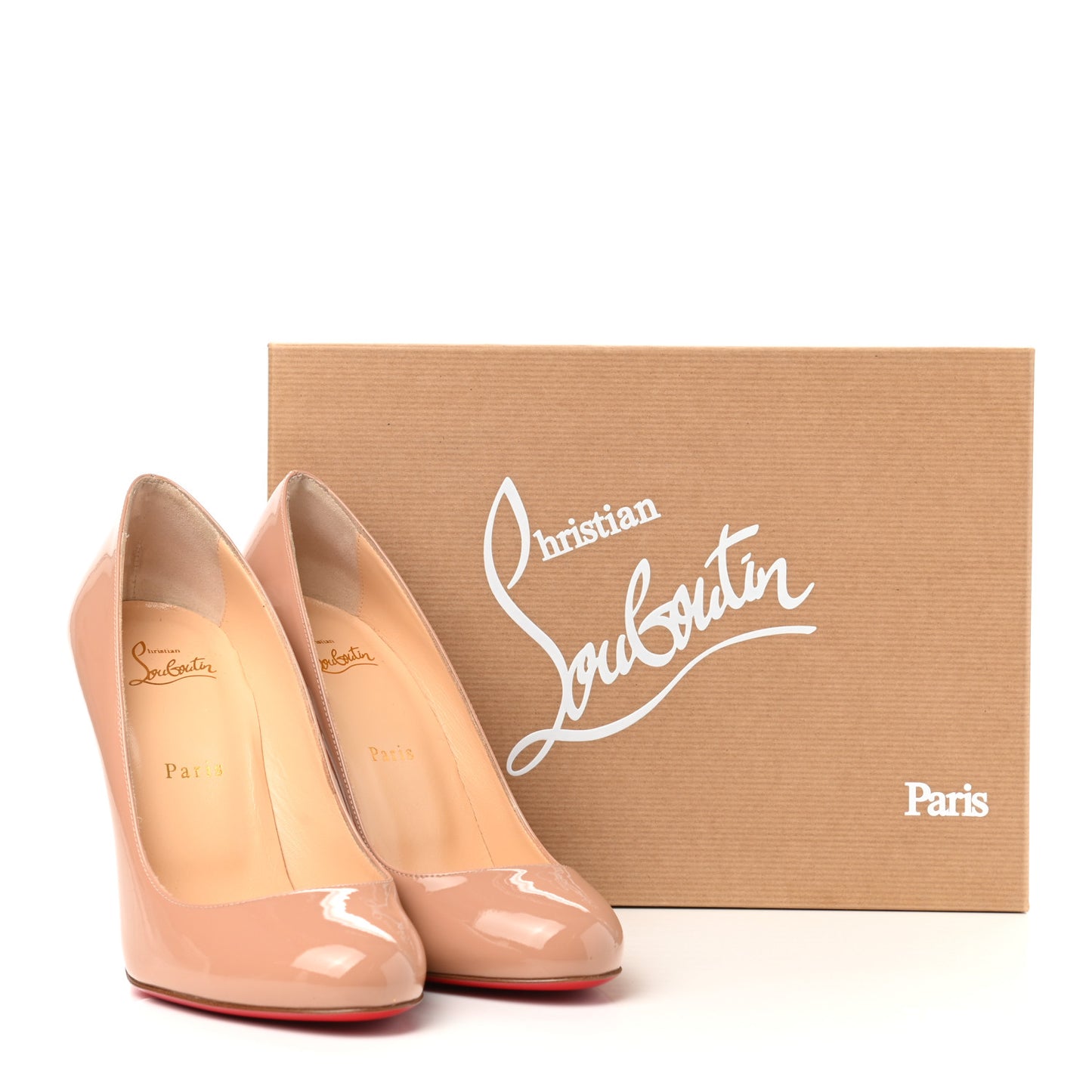 Patent Fifille 100 Pumps 39.5 Nude