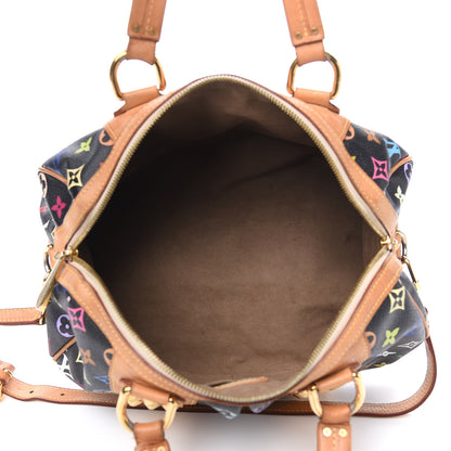 Louis Vuitton Monogram Multicolor Courtney MM Black 4 of 16