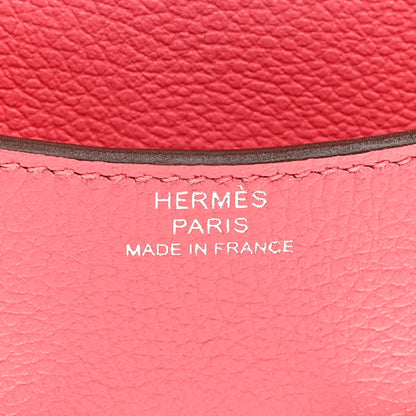 Hermes Evercolor Constance Slim Wallet Rose Lipstick 7 of 7