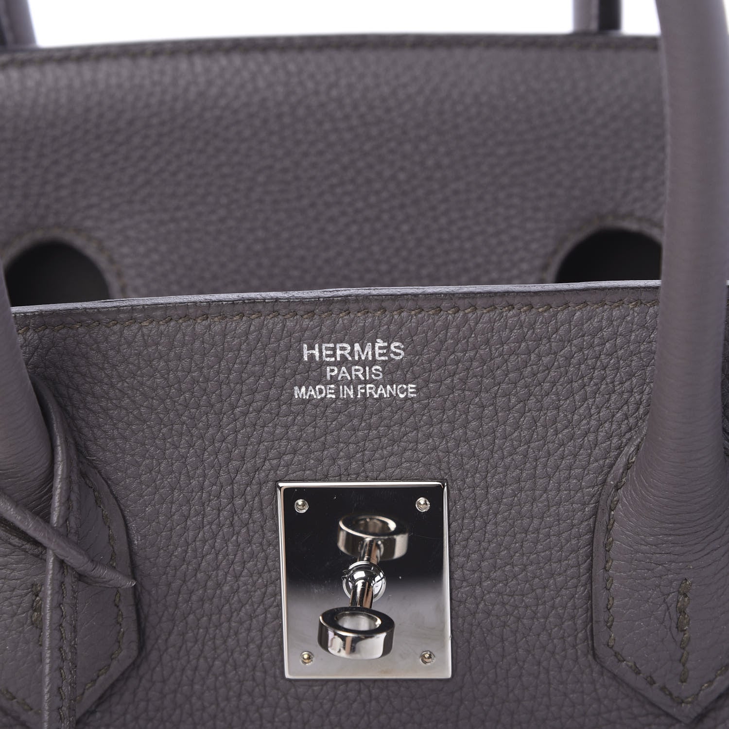 Hermes Togo Birkin 35 Etain 5 of 11